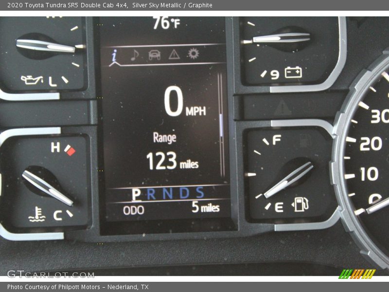 Silver Sky Metallic / Graphite 2020 Toyota Tundra SR5 Double Cab 4x4