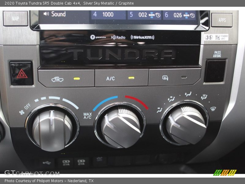 Silver Sky Metallic / Graphite 2020 Toyota Tundra SR5 Double Cab 4x4