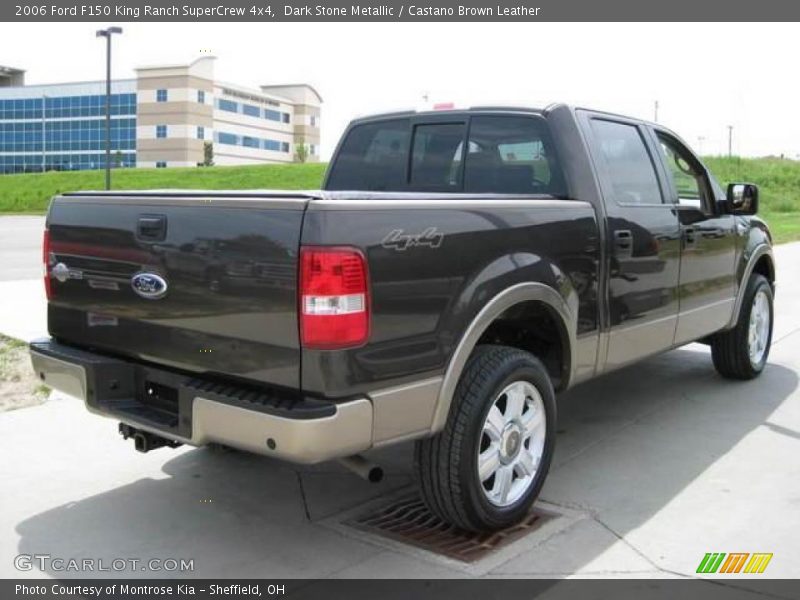 Dark Stone Metallic / Castano Brown Leather 2006 Ford F150 King Ranch SuperCrew 4x4