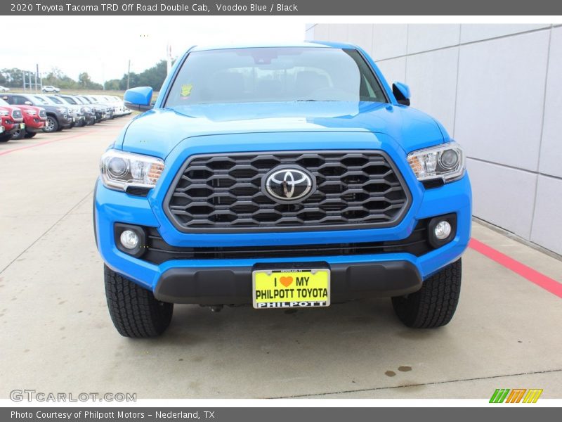 Voodoo Blue / Black 2020 Toyota Tacoma TRD Off Road Double Cab