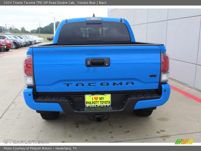 Voodoo Blue / Black 2020 Toyota Tacoma TRD Off Road Double Cab