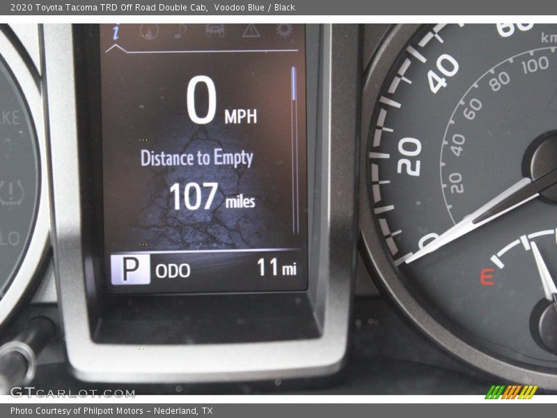 Voodoo Blue / Black 2020 Toyota Tacoma TRD Off Road Double Cab