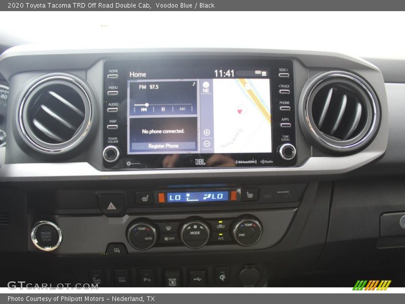 Voodoo Blue / Black 2020 Toyota Tacoma TRD Off Road Double Cab