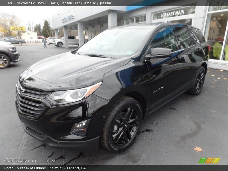 Mosaic Black Metallic / Jet Black 2020 Chevrolet Equinox LT AWD