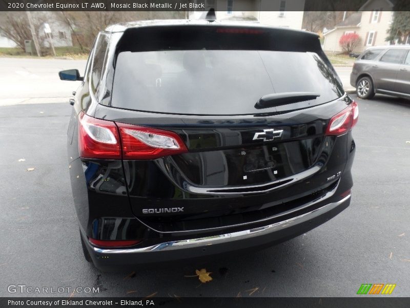 Mosaic Black Metallic / Jet Black 2020 Chevrolet Equinox LT AWD