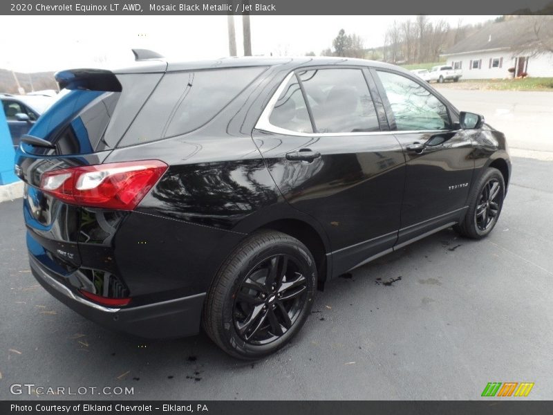 Mosaic Black Metallic / Jet Black 2020 Chevrolet Equinox LT AWD