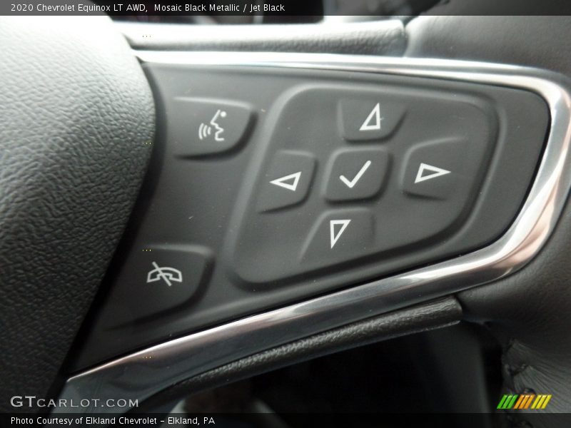 Mosaic Black Metallic / Jet Black 2020 Chevrolet Equinox LT AWD