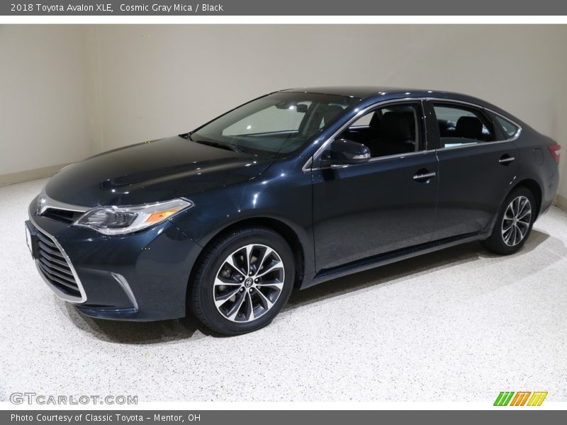 Cosmic Gray Mica / Black 2018 Toyota Avalon XLE