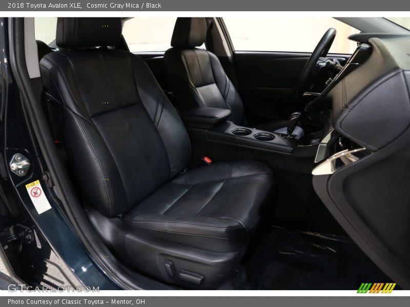 Cosmic Gray Mica / Black 2018 Toyota Avalon XLE