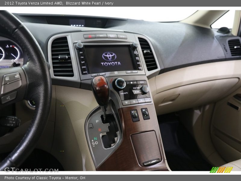 Blizzard White Pearl / Ivory 2012 Toyota Venza Limited AWD