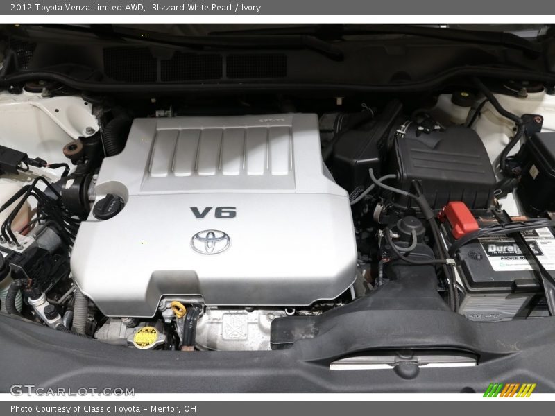 Blizzard White Pearl / Ivory 2012 Toyota Venza Limited AWD