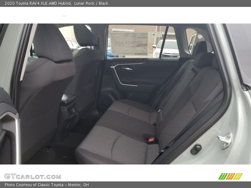 Lunar Rock / Black 2020 Toyota RAV4 XLE AWD Hybrid