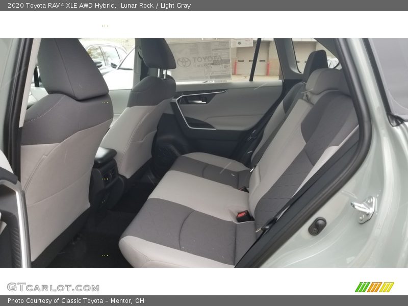 Lunar Rock / Light Gray 2020 Toyota RAV4 XLE AWD Hybrid