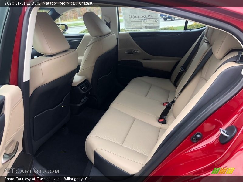 Rear Seat of 2020 ES 350