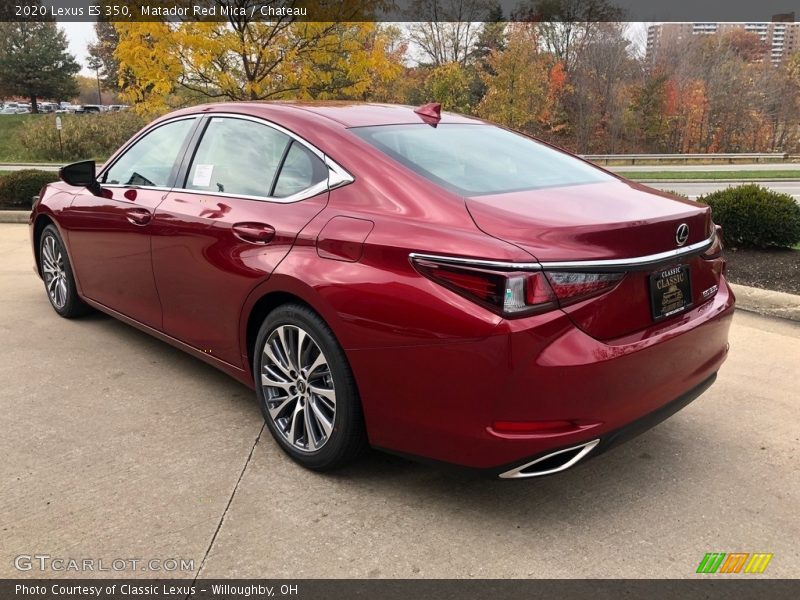 Matador Red Mica / Chateau 2020 Lexus ES 350