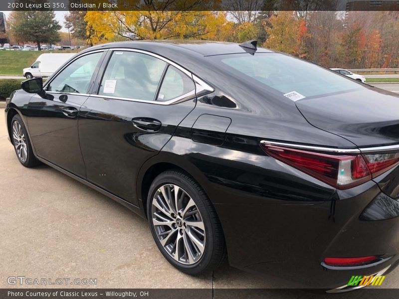 Obsidian / Black 2020 Lexus ES 350