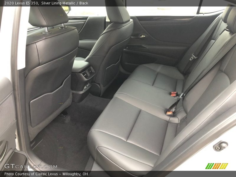 Rear Seat of 2020 ES 350