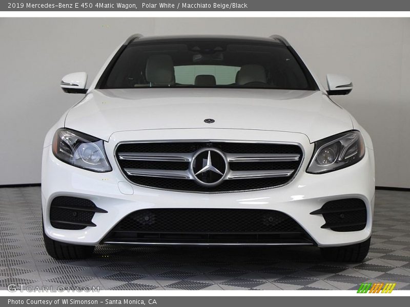 Polar White / Macchiato Beige/Black 2019 Mercedes-Benz E 450 4Matic Wagon