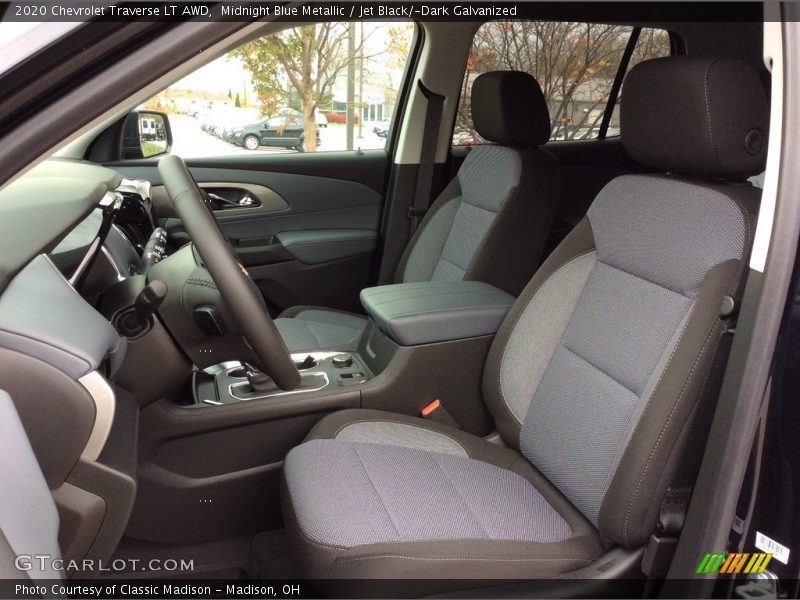 Midnight Blue Metallic / Jet Black/­Dark Galvanized 2020 Chevrolet Traverse LT AWD