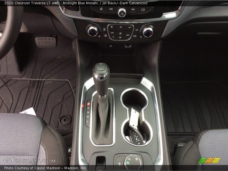 Midnight Blue Metallic / Jet Black/­Dark Galvanized 2020 Chevrolet Traverse LT AWD