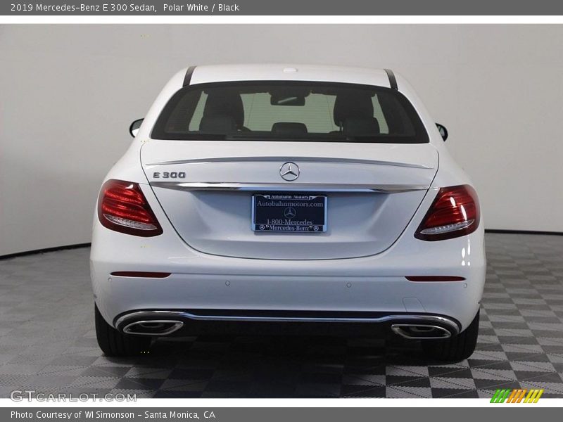 Polar White / Black 2019 Mercedes-Benz E 300 Sedan