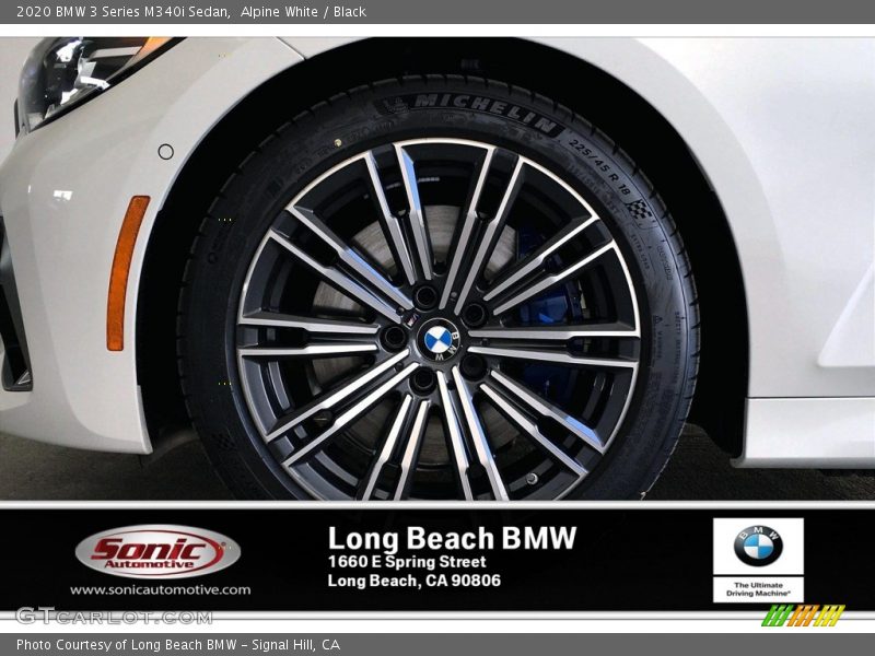 Alpine White / Black 2020 BMW 3 Series M340i Sedan