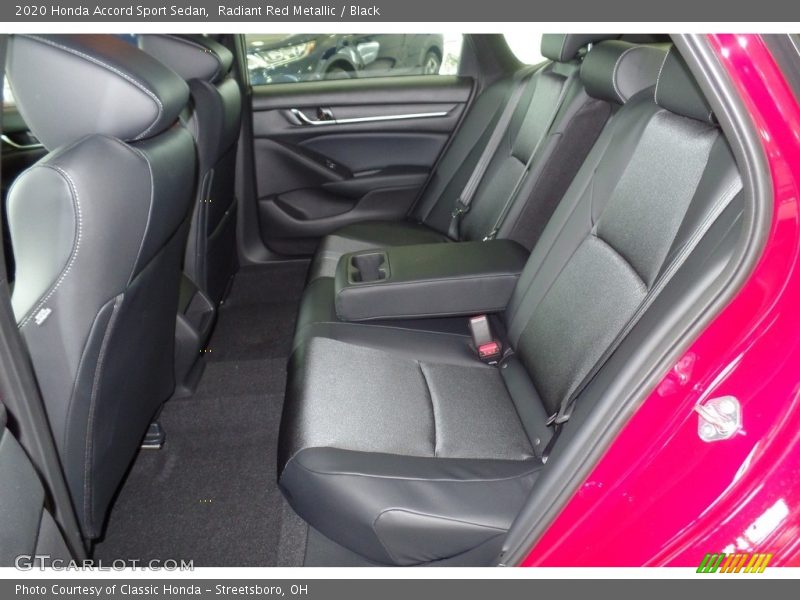 Radiant Red Metallic / Black 2020 Honda Accord Sport Sedan