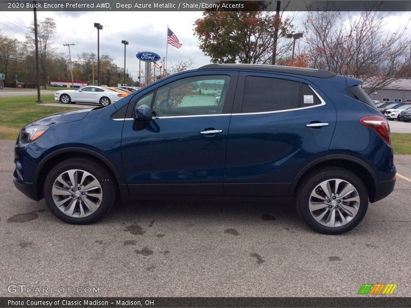  2020 Encore Preferred AWD Deep Azure Metallic