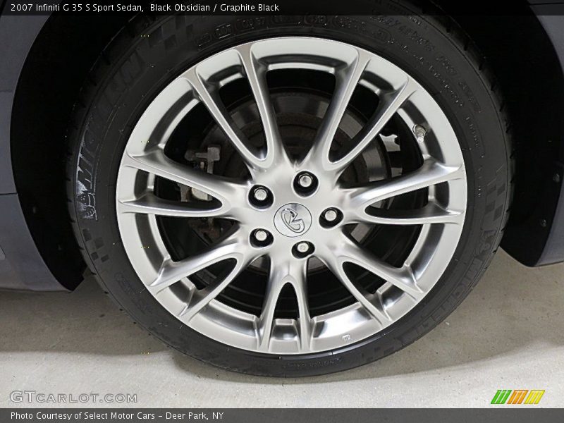 Black Obsidian / Graphite Black 2007 Infiniti G 35 S Sport Sedan