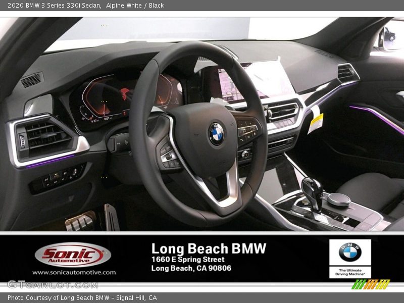 Alpine White / Black 2020 BMW 3 Series 330i Sedan