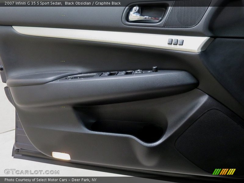 Black Obsidian / Graphite Black 2007 Infiniti G 35 S Sport Sedan