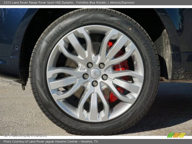 Portofino Blue Metallic / Almond/Espresso 2020 Land Rover Range Rover Sport HSE Dynamic