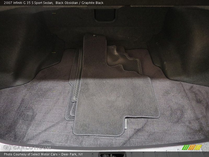 Black Obsidian / Graphite Black 2007 Infiniti G 35 S Sport Sedan