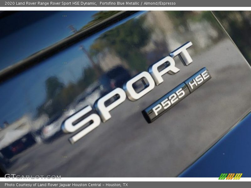 Portofino Blue Metallic / Almond/Espresso 2020 Land Rover Range Rover Sport HSE Dynamic