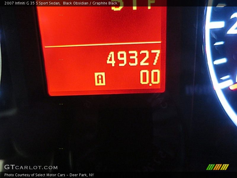 Black Obsidian / Graphite Black 2007 Infiniti G 35 S Sport Sedan