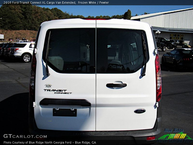 Frozen White / Pewter 2016 Ford Transit Connect XL Cargo Van Extended