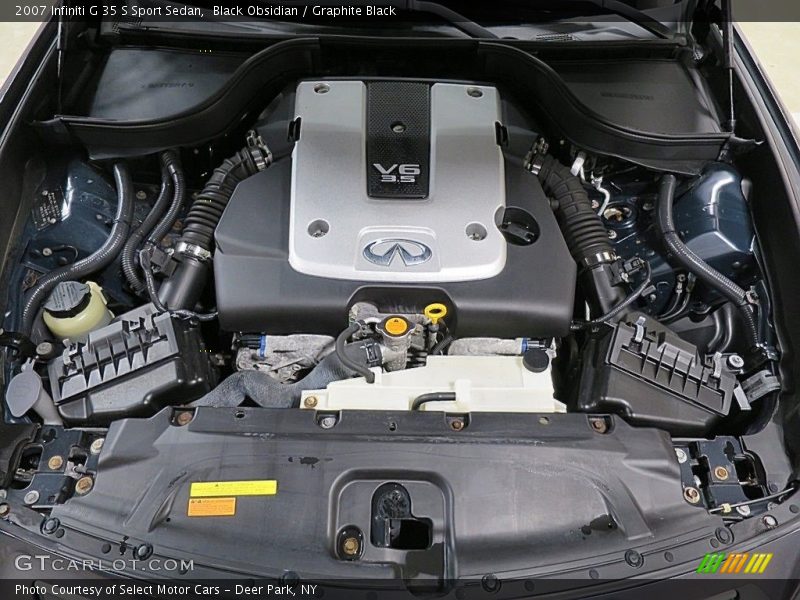 Black Obsidian / Graphite Black 2007 Infiniti G 35 S Sport Sedan