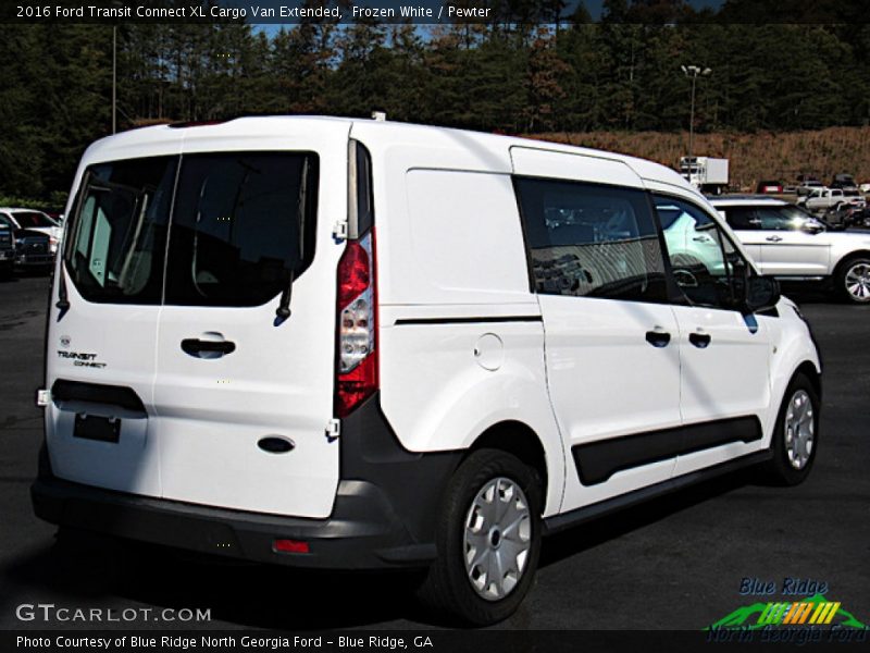 Frozen White / Pewter 2016 Ford Transit Connect XL Cargo Van Extended