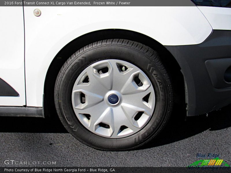 Frozen White / Pewter 2016 Ford Transit Connect XL Cargo Van Extended