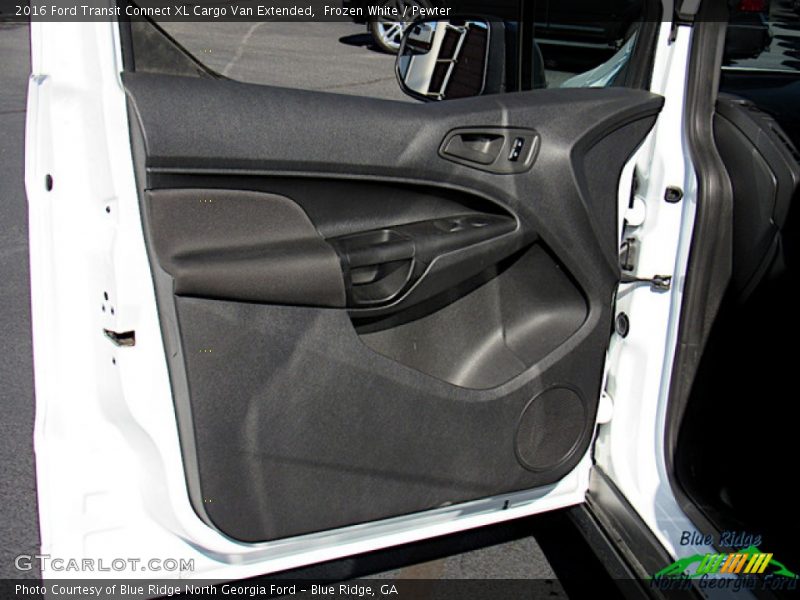 Frozen White / Pewter 2016 Ford Transit Connect XL Cargo Van Extended
