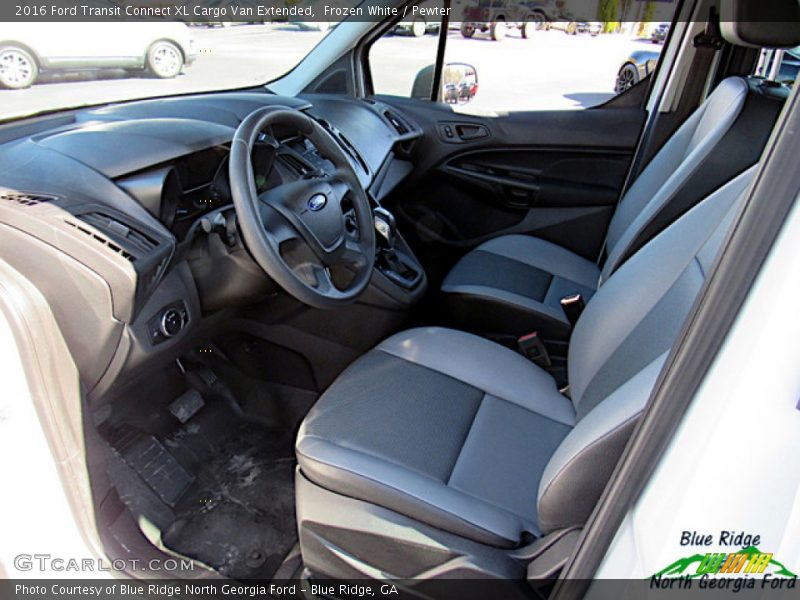 Frozen White / Pewter 2016 Ford Transit Connect XL Cargo Van Extended