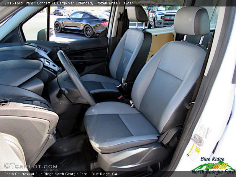Frozen White / Pewter 2016 Ford Transit Connect XL Cargo Van Extended