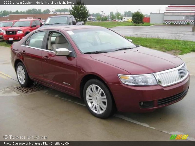 Merlot Metallic / Light Stone 2006 Lincoln Zephyr