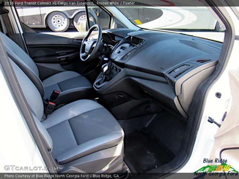 Frozen White / Pewter 2016 Ford Transit Connect XL Cargo Van Extended