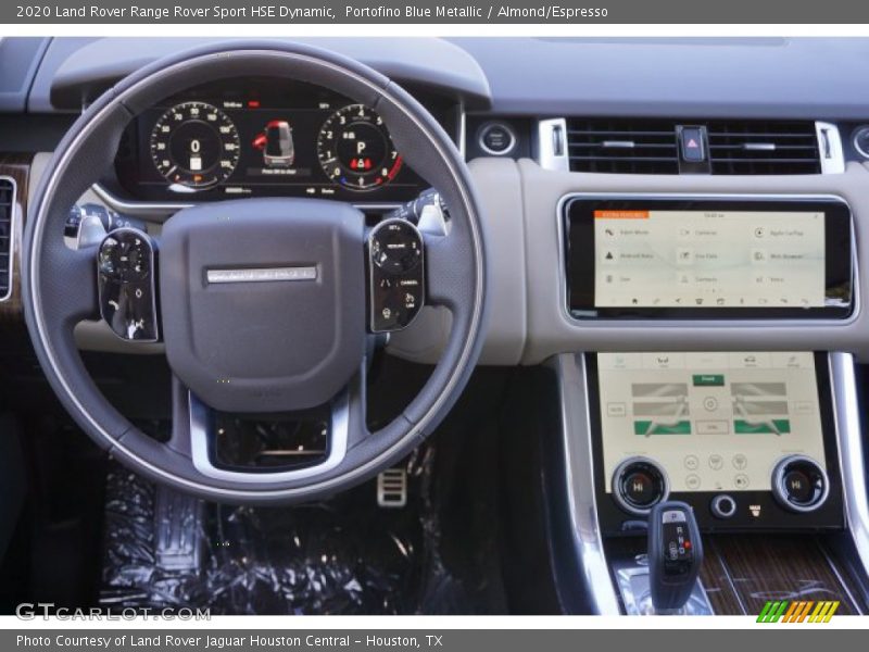 Portofino Blue Metallic / Almond/Espresso 2020 Land Rover Range Rover Sport HSE Dynamic