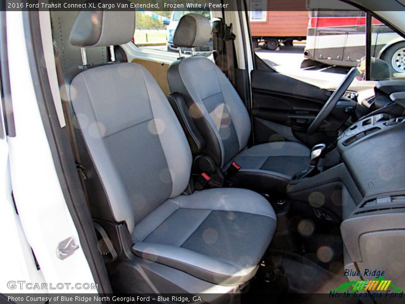 Frozen White / Pewter 2016 Ford Transit Connect XL Cargo Van Extended
