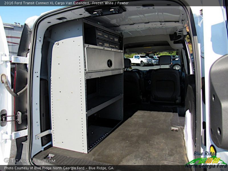 Frozen White / Pewter 2016 Ford Transit Connect XL Cargo Van Extended