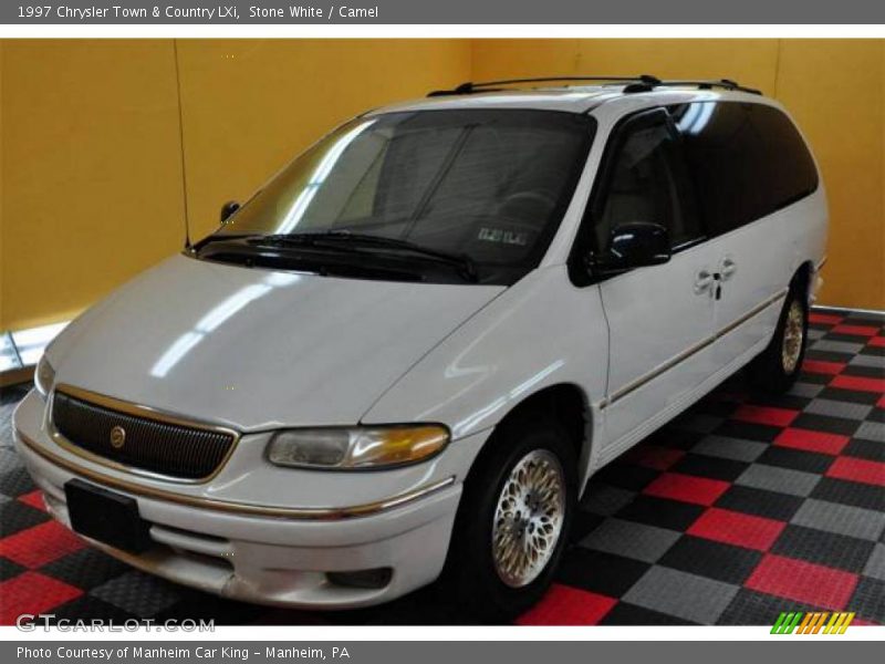 Stone White / Camel 1997 Chrysler Town & Country LXi