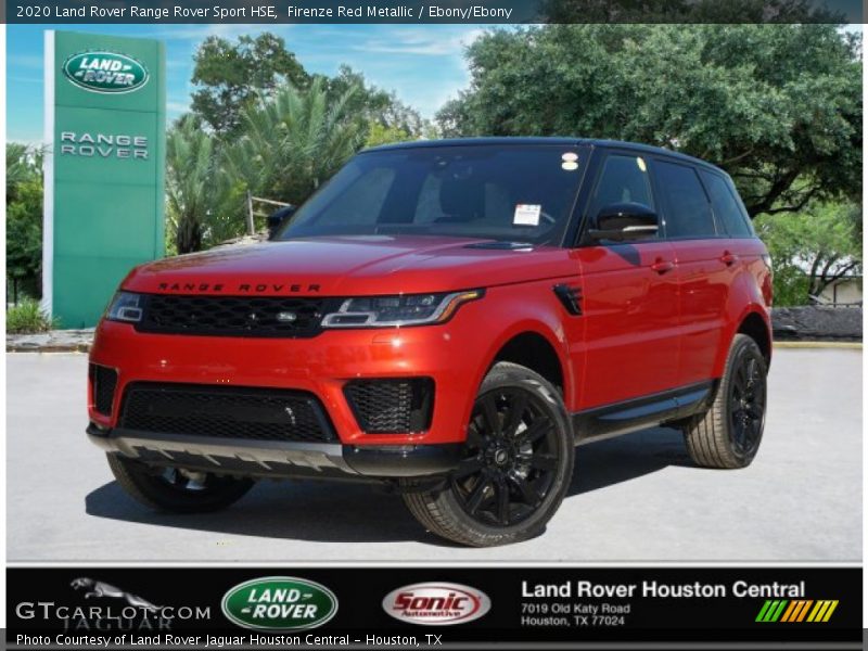 Firenze Red Metallic / Ebony/Ebony 2020 Land Rover Range Rover Sport HSE