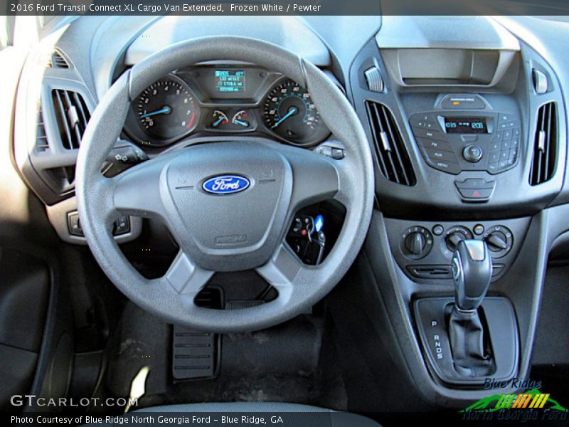 Frozen White / Pewter 2016 Ford Transit Connect XL Cargo Van Extended